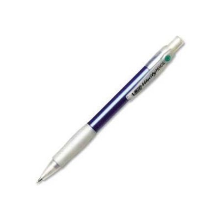 BIC Bic® Velocity Mechanical Pencil, Refillable, Rubber Grip, 0.9mm, Black Barrel, Dozen MV11BK